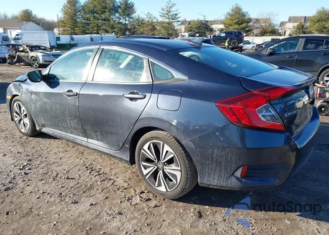 2018 Honda Civic Ex-T из США, поврежденный, VIN 2HGFC1F38JH640626